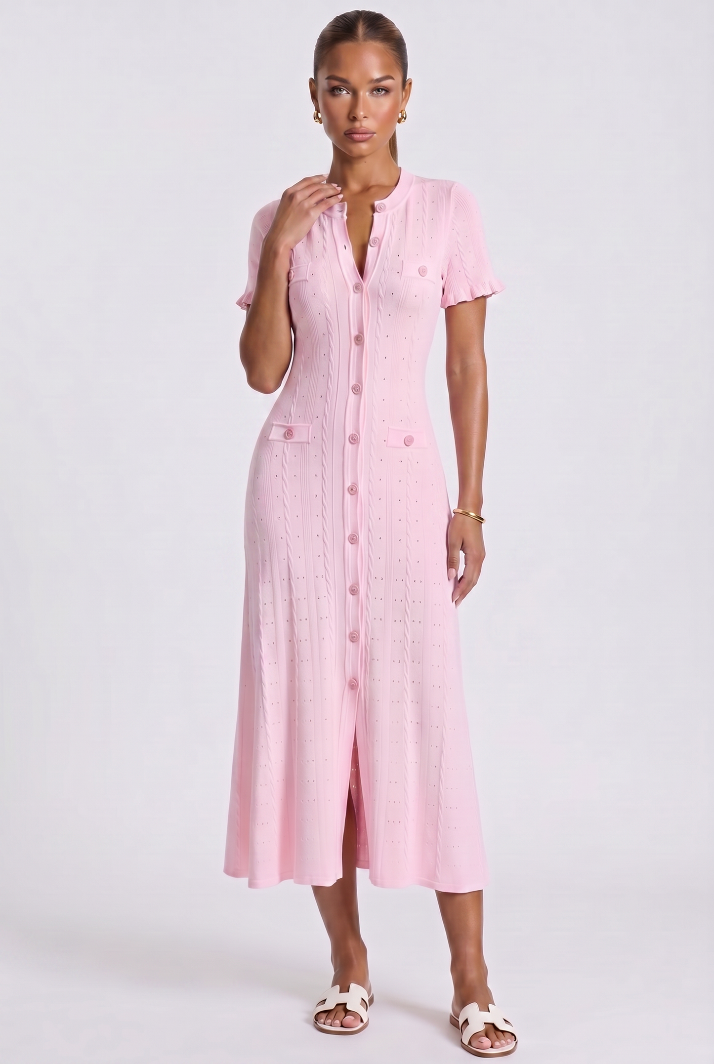 Aria Maxikleid - Rosa