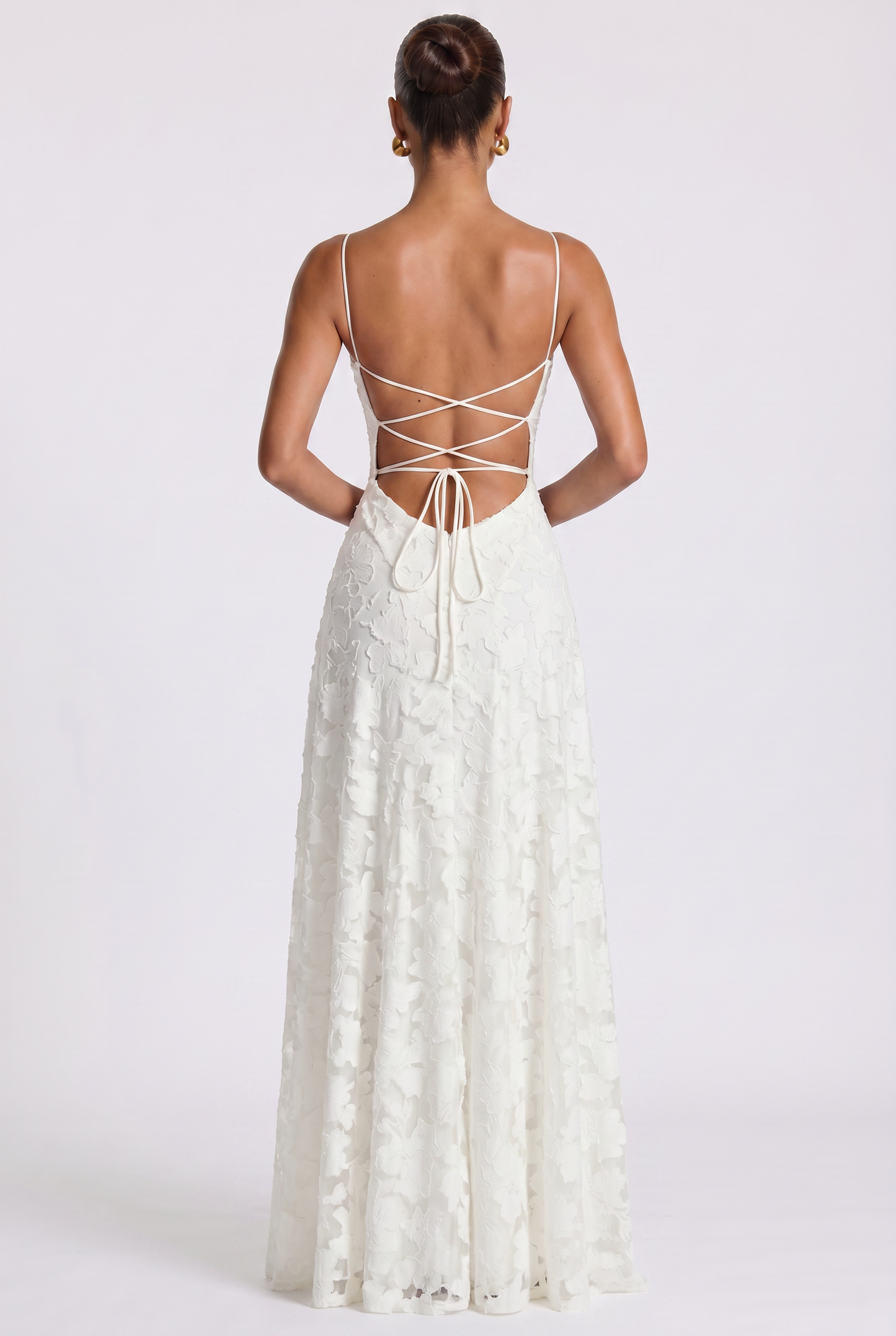 Aurelia Maxikleid - Weiß