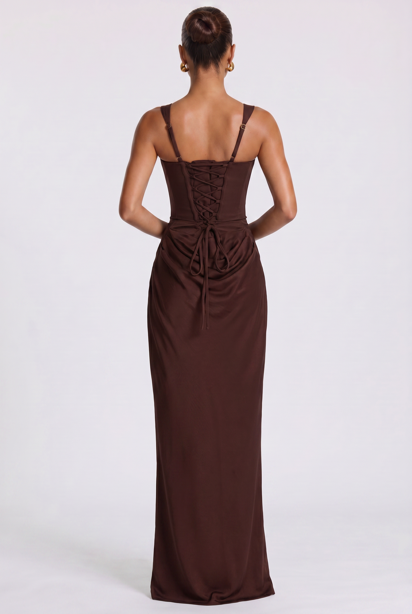 Dalia Maxikleid - Braun