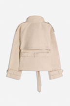 Nora Short Trenchcoat - Beige