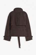 Nora Short Trenchcoat - Brown