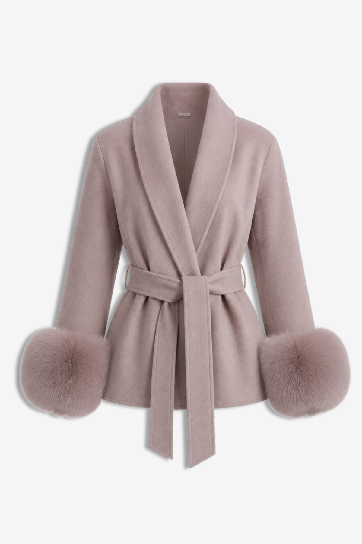 Elin Belted Jacket - Mauve