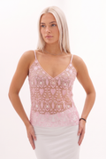 Seraphine Cami Top - Baby Pink