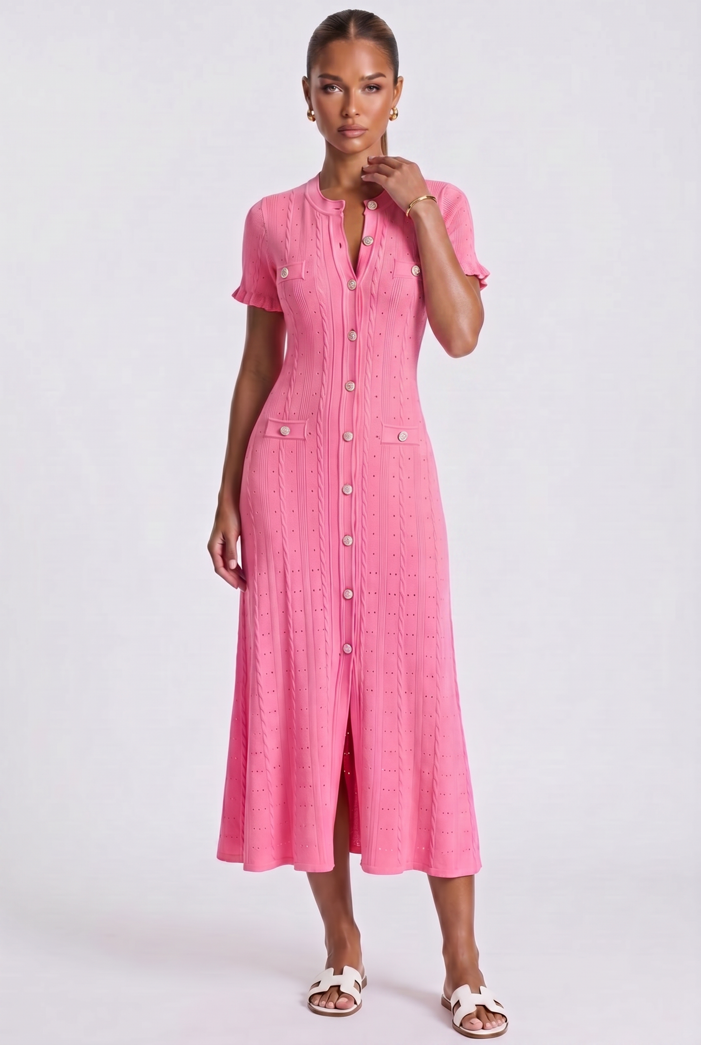 Aria Maxikleid - Pink