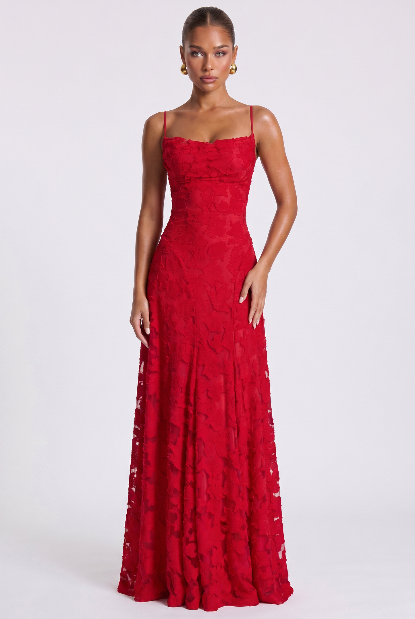 Aurelia Maxikleid - Rot