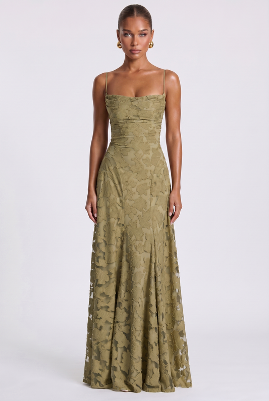 Aurelia Maxikleid - Sage