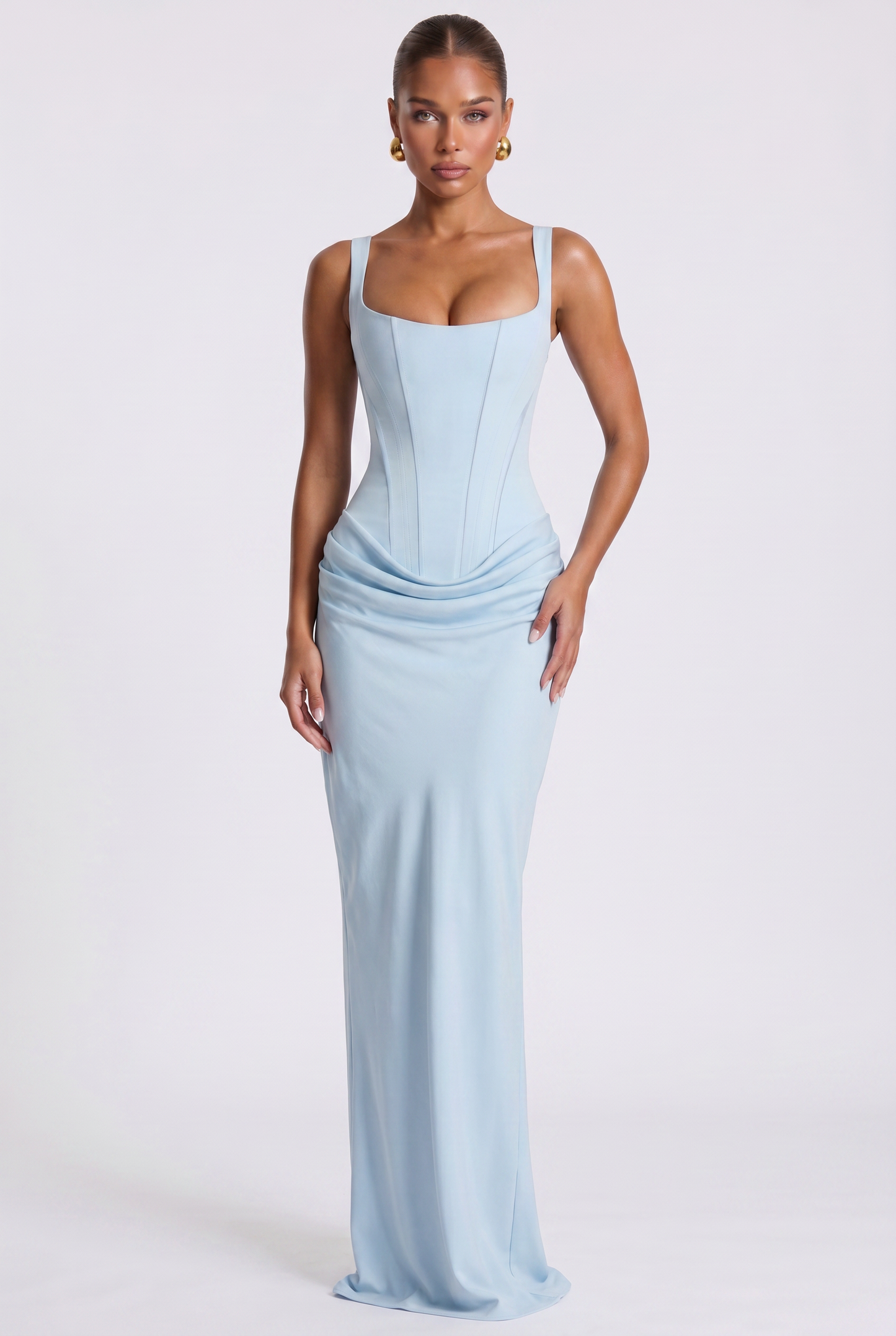 Dalia Maxikleid - Hellblau