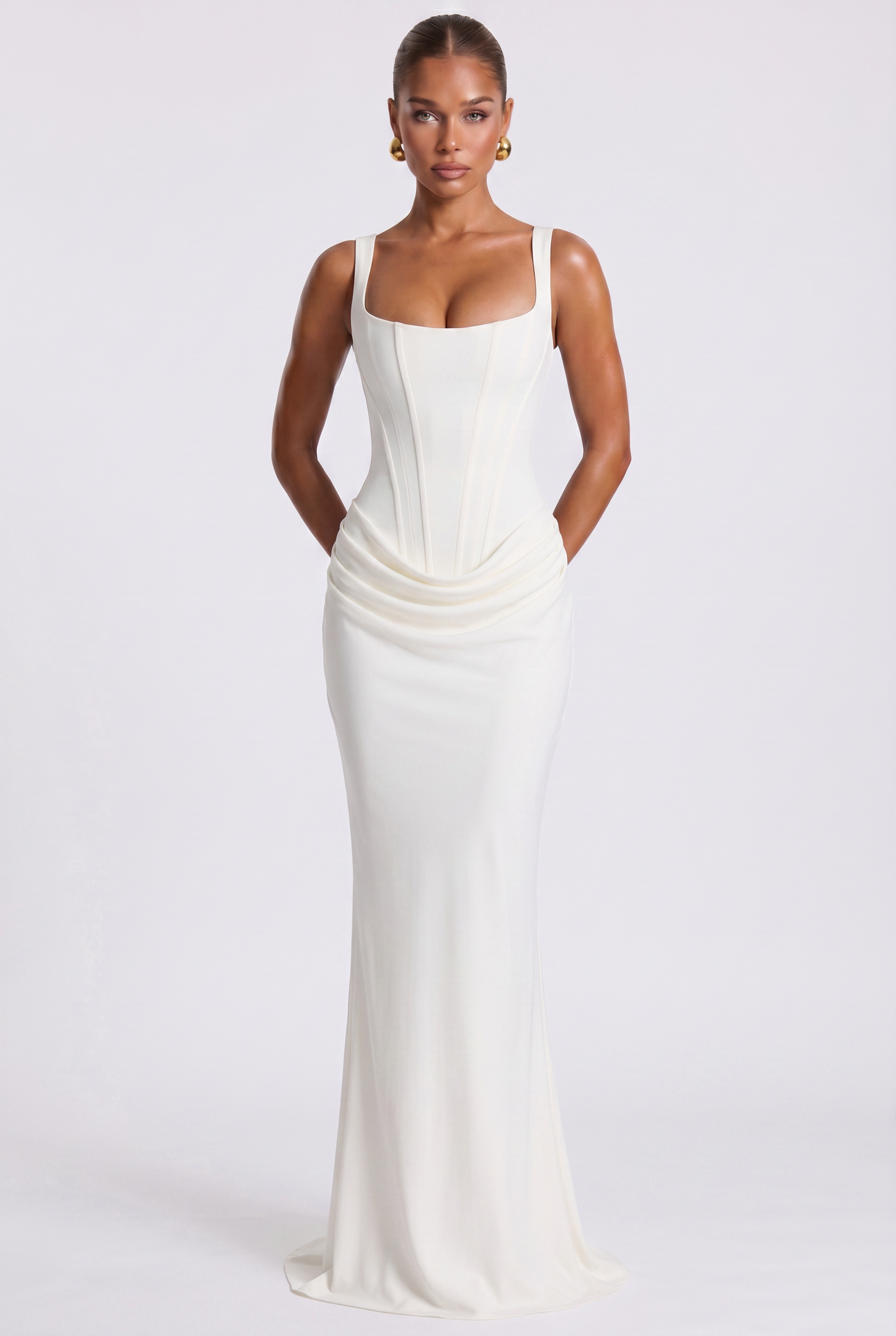 Dalia Maxi Dress - White
