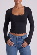 Elodie Longsleeve - Black