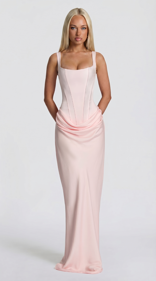 Dalia Maxi Dress - Pink