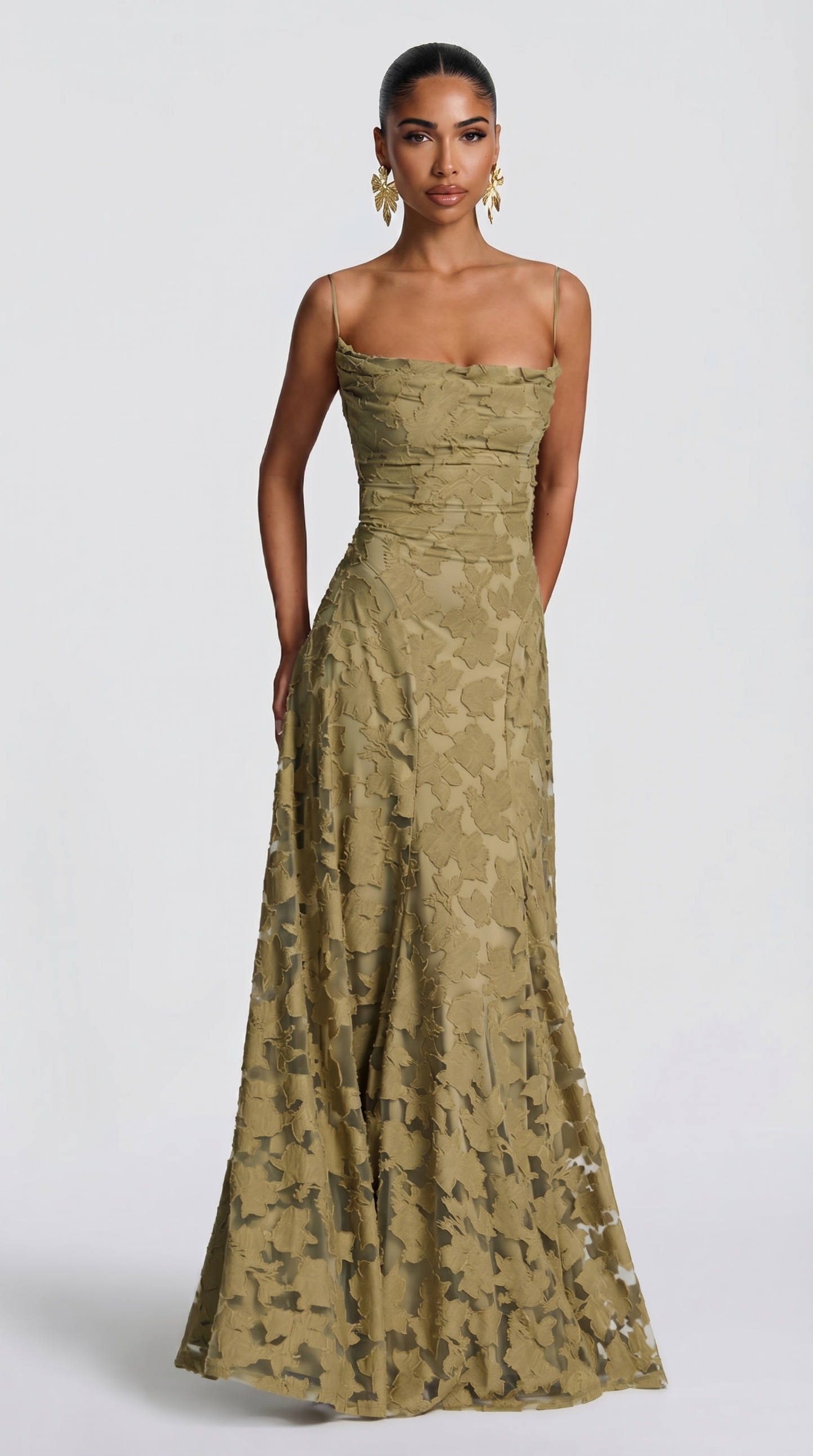 Aurelia Maxikleid - Sage