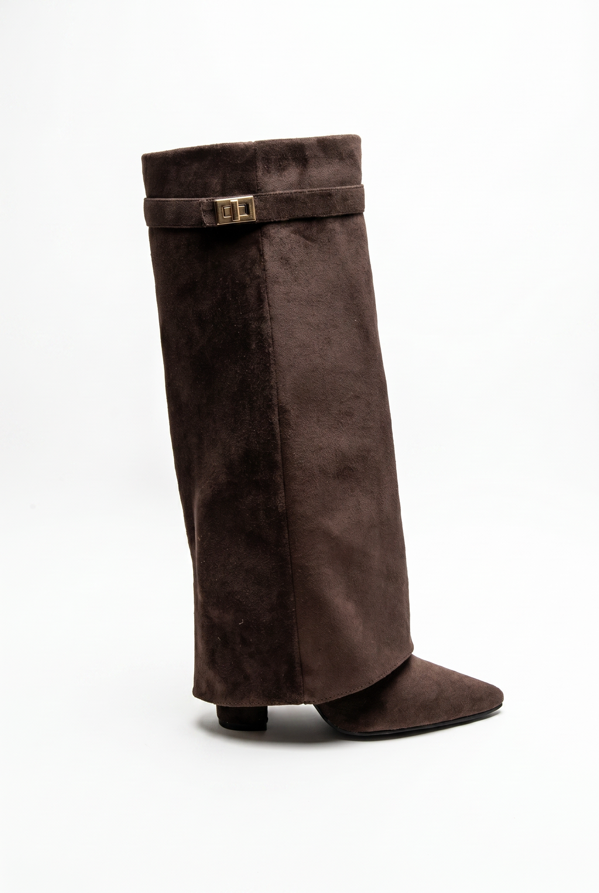Liva Suede Boots - Brown