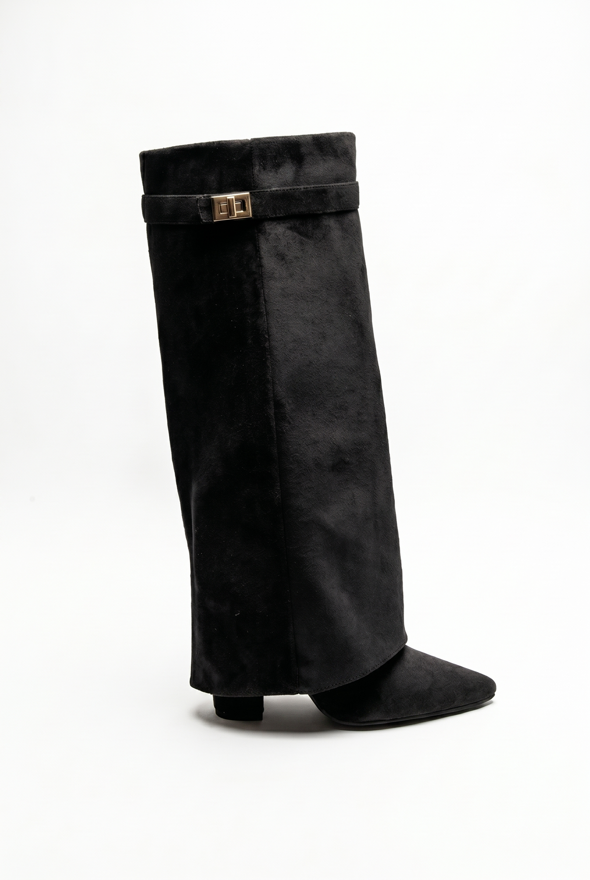 Liva Suede Boots - Black