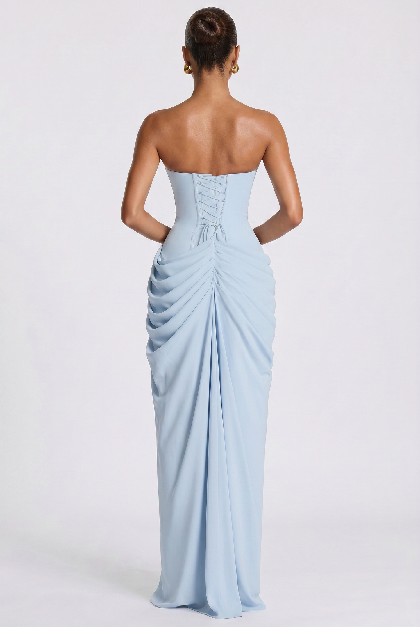 Nayla Maxikleid - Hellblau