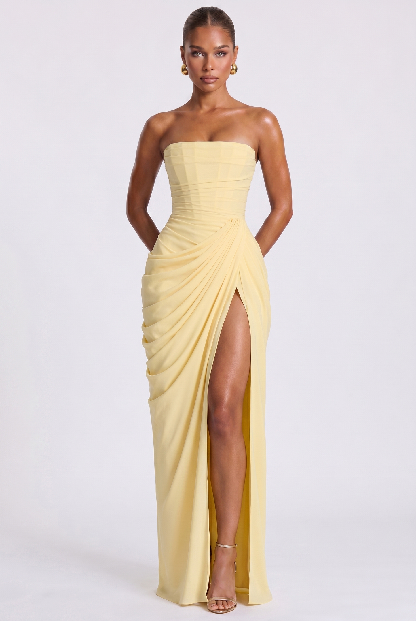 Nayla Maxikleid - Lemon
